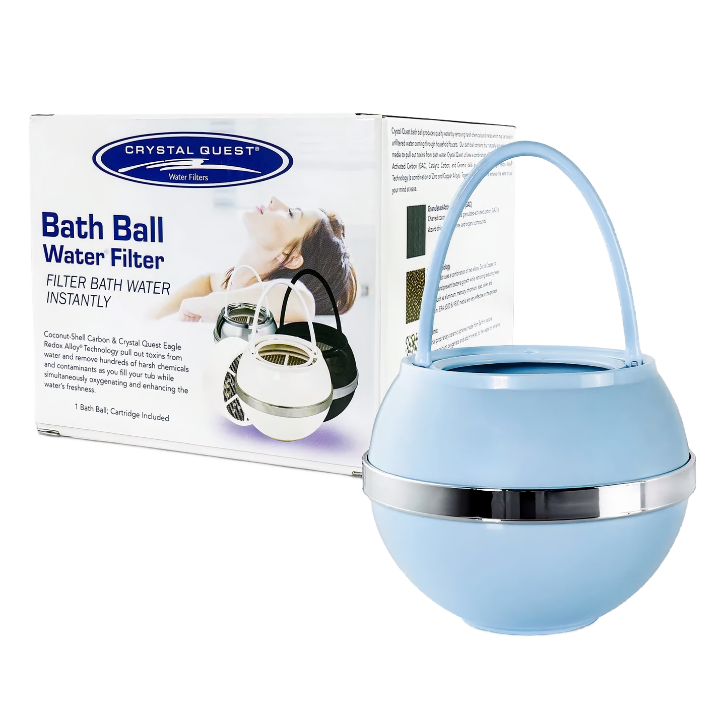Bath Ball® Filter by Crystal Quest
