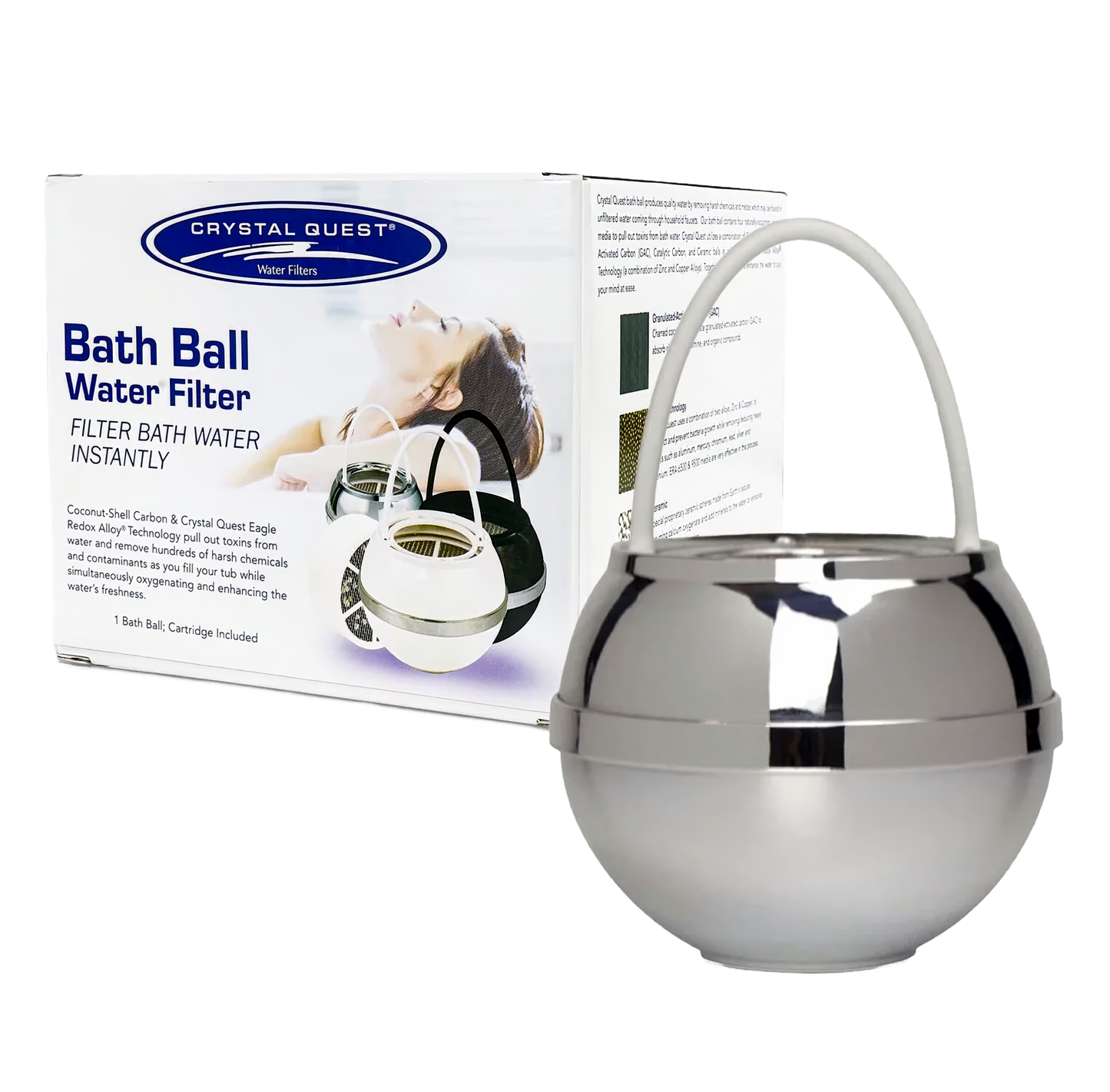 Bath Ball® Filter by Crystal Quest