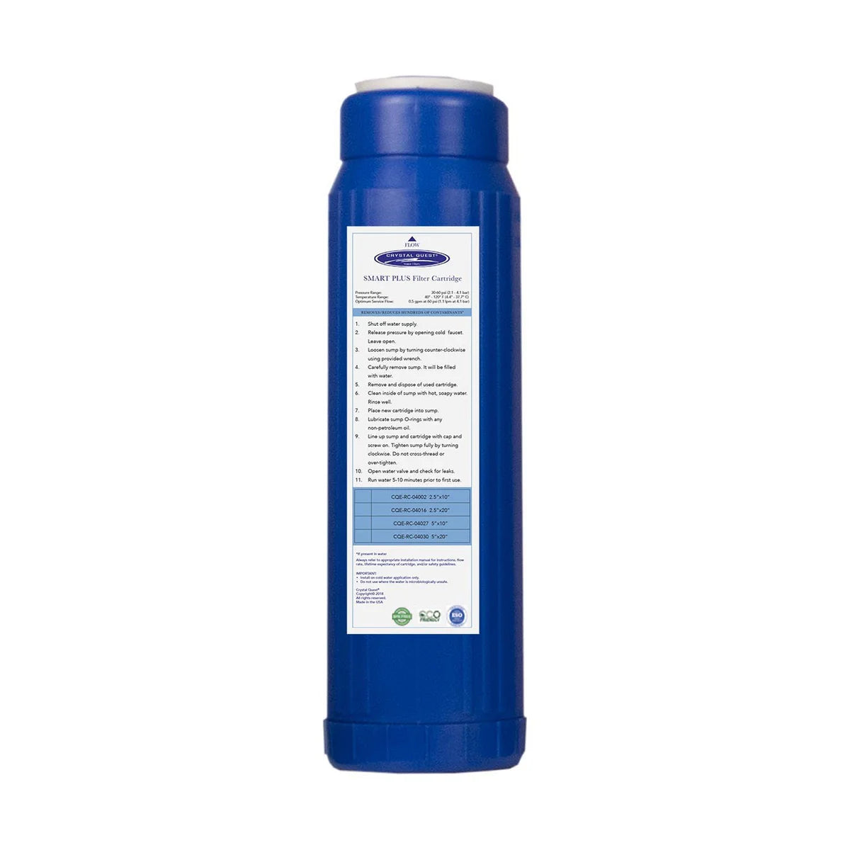 SMART Filter Cartridge by Crystal Quest