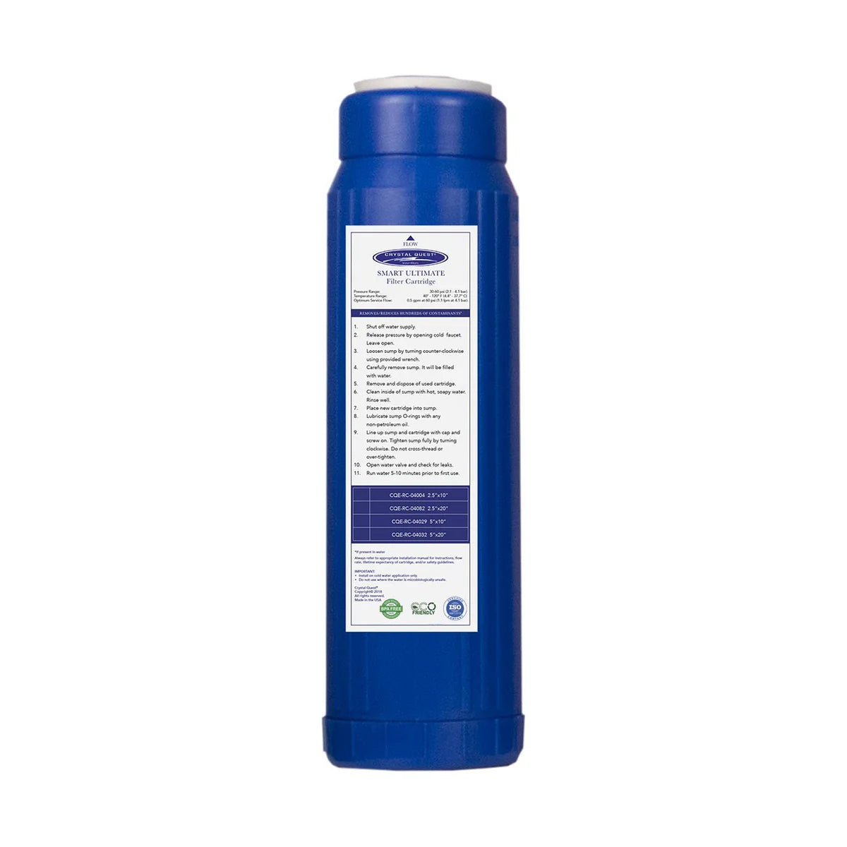 SMART Filter Cartridge by Crystal Quest