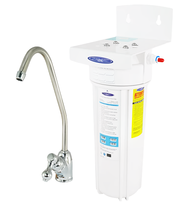 SMART Under Sink Water Filter System by Crystal Quest