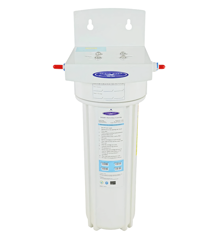 SMART / In-Line Water Filter System by Crystal Quest