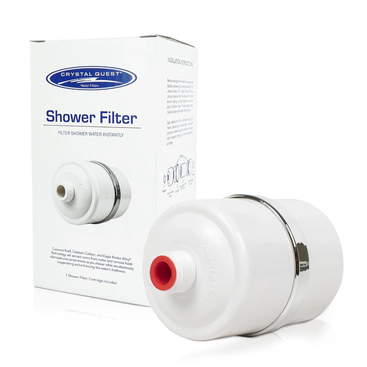Shower Filter by Crystal Quest