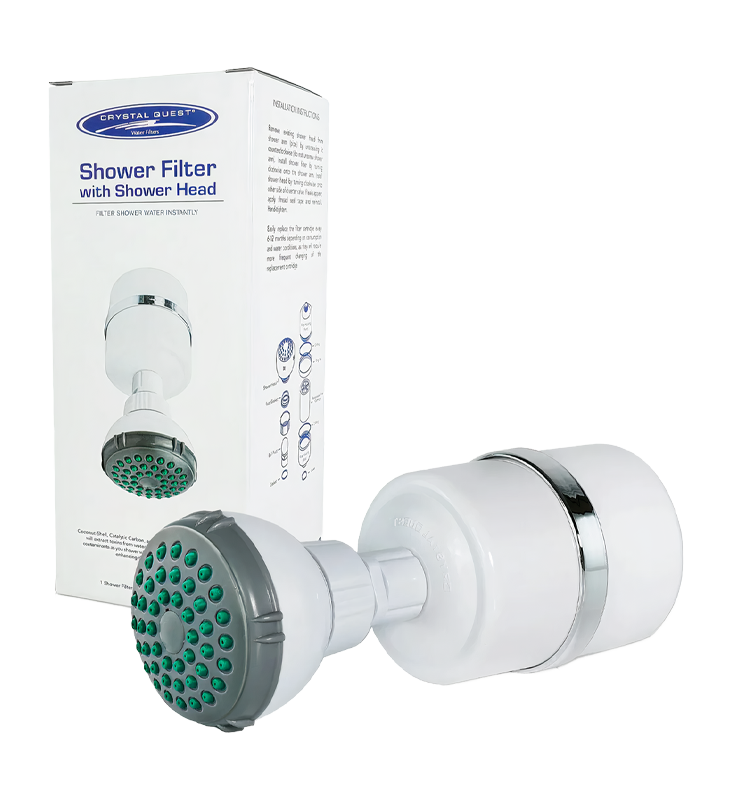 Shower Filter by Crystal Quest