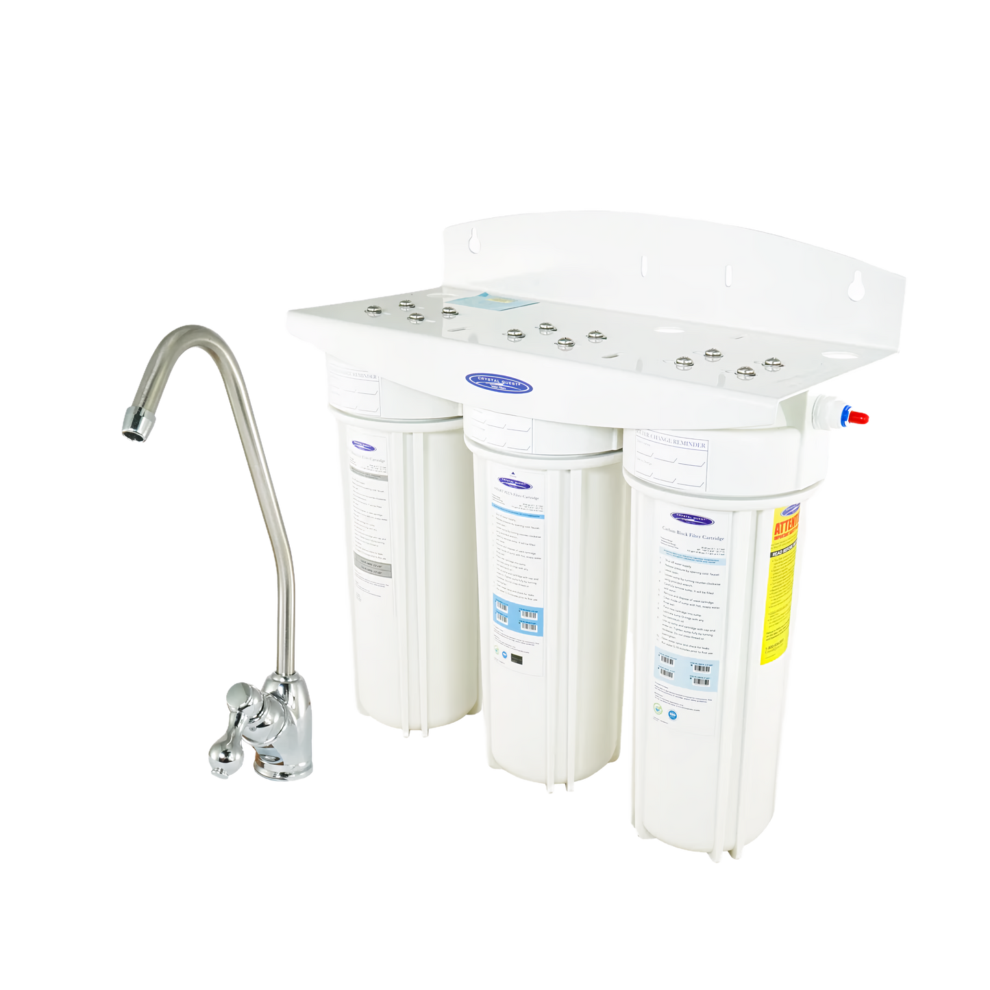SMART Under Sink Water Filter System by Crystal Quest