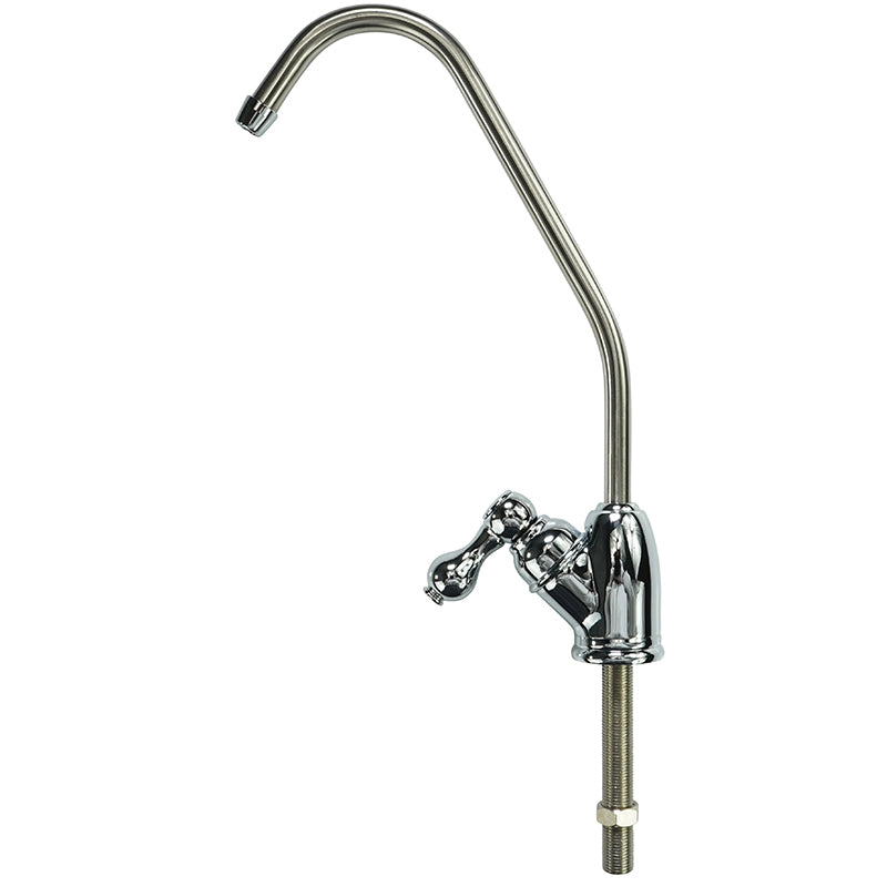 Brushed Nickel Faucet with 1/4" Tube (European Handle)