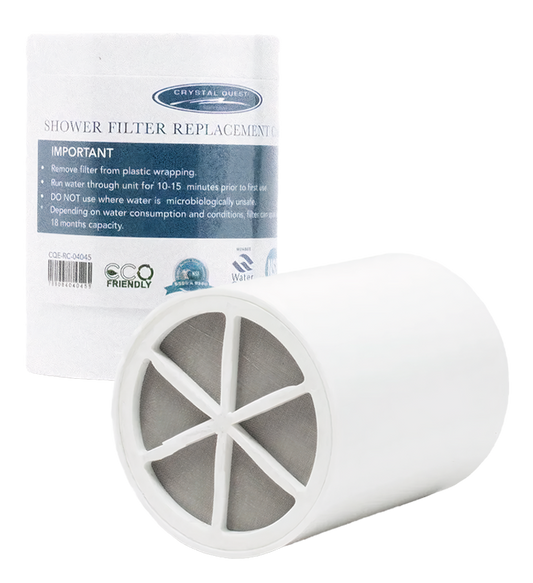 Shower Filter Replacement Cartridge by Crystal Quest